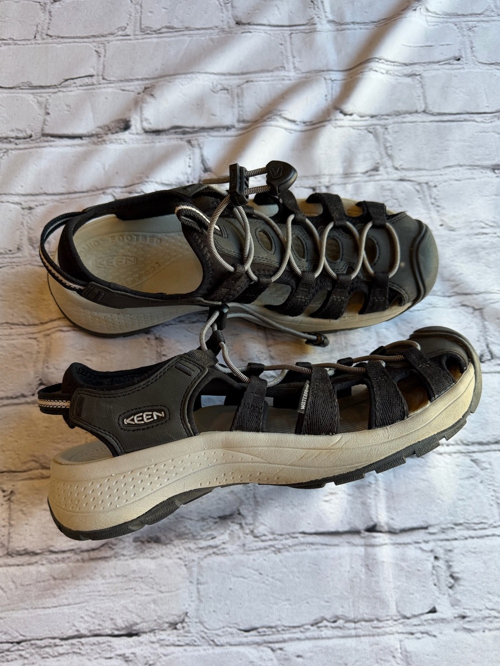Keen Water Shoes Astoria West Sandals Black Size 9 EU 39.5
